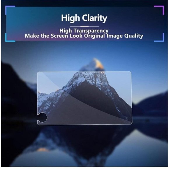 8'' Center Touch Screen Protector Tempered Glass For Toyota Corolla 2023-2024 - Picture 2 of 4